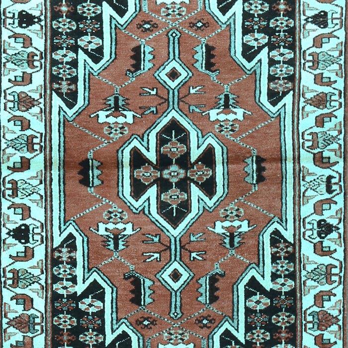 Persian Light Blue Traditional Rug, tr1108lblu