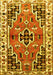 Persian Yellow Traditional Rug, tr1108yw