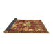 Sideview of Animal Brown Traditional Rug, tr1109brn