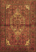 Persian Brown Traditional Rug, tr110brn