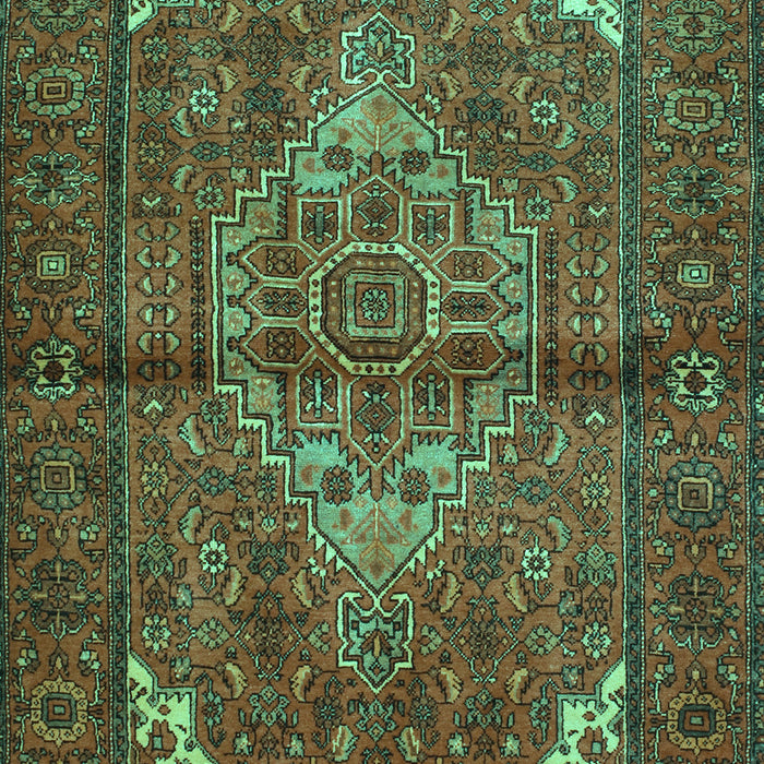 Persian Turquoise Traditional Rug, tr110turq