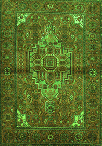 Persian Green Traditional Rug, tr110grn