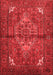 Persian Red Traditional Area Rugs