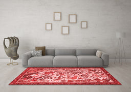 Traditional Red Washable Rugs