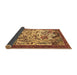 Sideview of Animal Brown Traditional Rug, tr1111brn