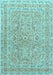 Persian Light Blue Traditional Rug, tr1113lblu