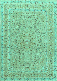 Persian Turquoise Traditional Rug, tr1113turq