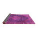 Sideview of Persian Purple Traditional Rug, tr1114pur