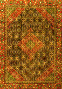 Persian Yellow Traditional Rug, tr1114yw