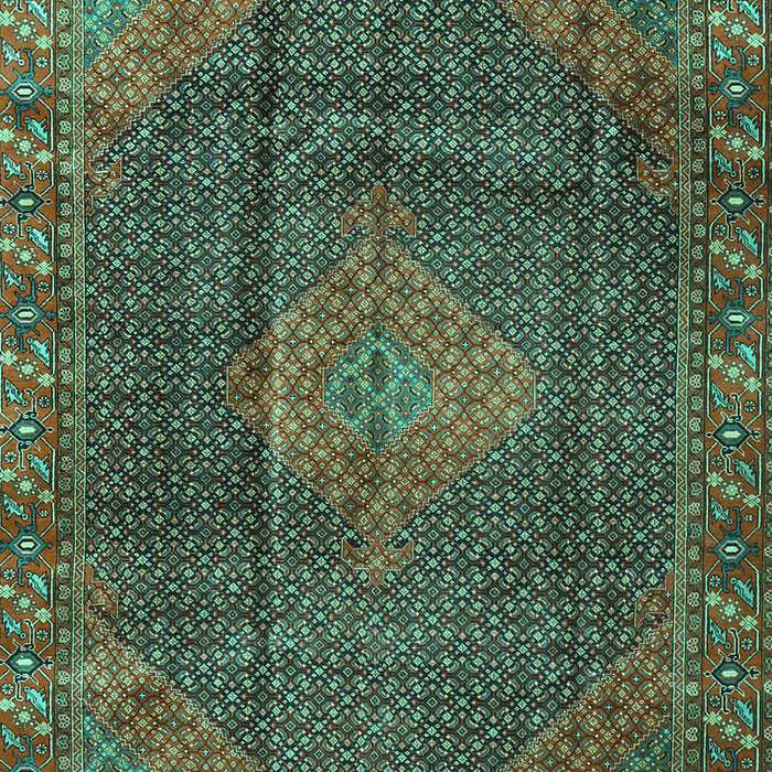 Persian Turquoise Traditional Rug, tr1114turq