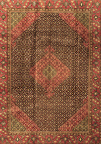 Persian Brown Traditional Rug, tr1114brn