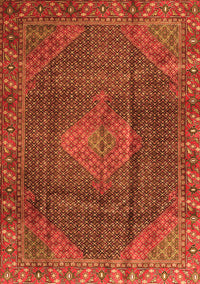 Persian Orange Traditional Rug, tr1114org