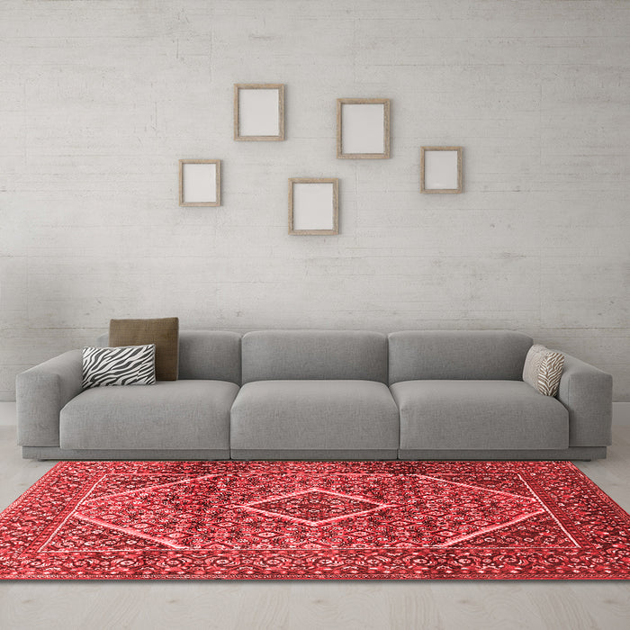 Traditional Red Washable Rugs