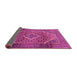 Sideview of Persian Pink Traditional Rug, tr1115pnk