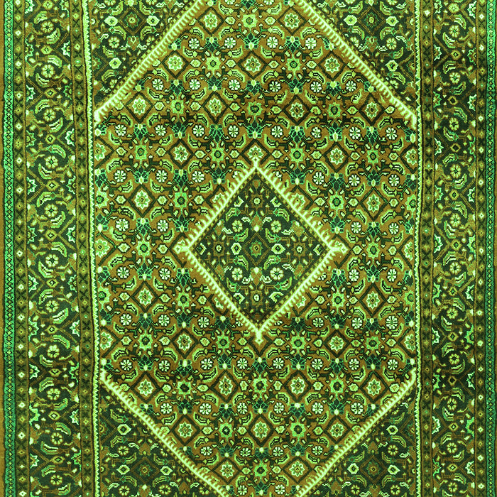 Persian Green Traditional Rug, tr1115grn