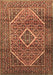 Persian Brown Traditional Rug, tr1115brn