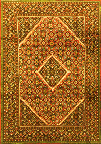 Persian Yellow Traditional Rug, tr1115yw