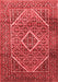 Persian Red Traditional Area Rugs