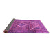 Sideview of Persian Purple Traditional Rug, tr1115pur