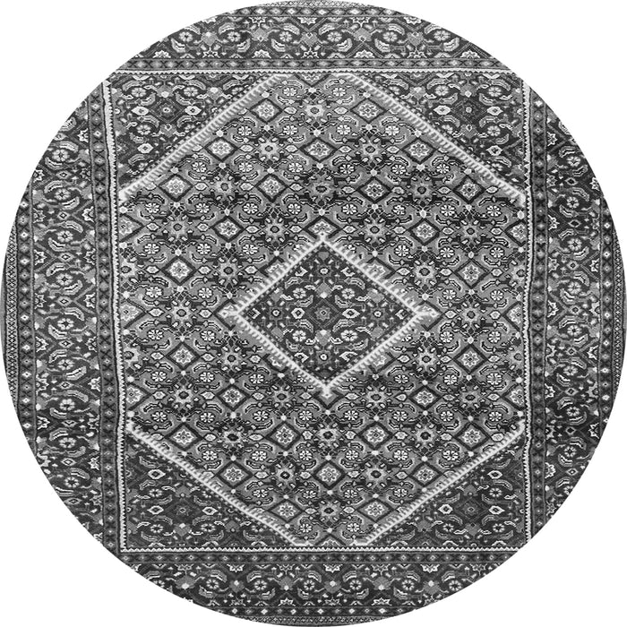 Square Persian Gray Traditional Rug, tr1115gry