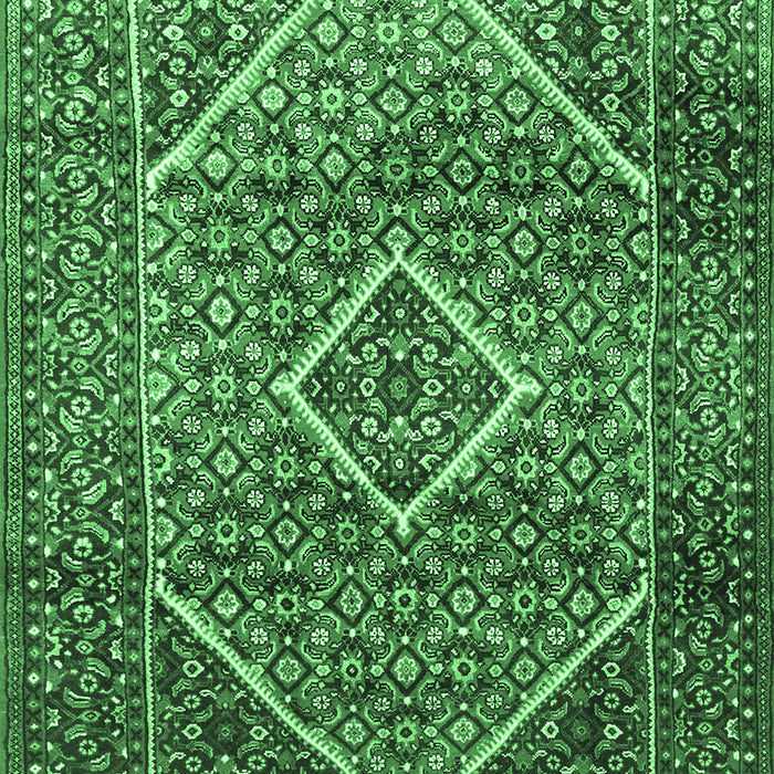 Persian Emerald Green Traditional Rug, tr1115emgrn