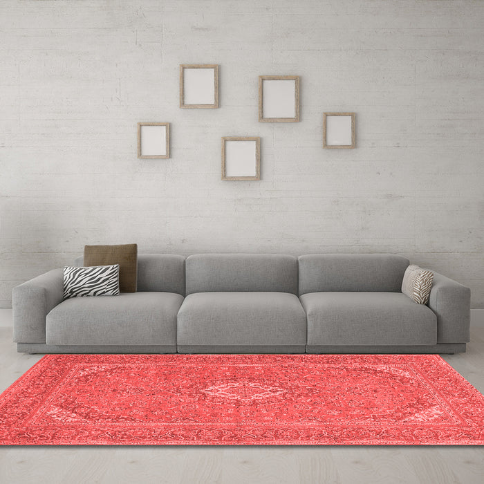 Traditional Red Washable Rugs