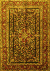 Persian Yellow Traditional Rug, tr1117yw