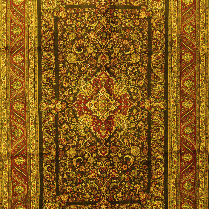 Persian Yellow Traditional Rug, tr1117yw