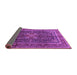 Sideview of Persian Purple Traditional Rug, tr1117pur