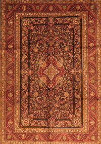 Persian Orange Traditional Rug, tr1117org