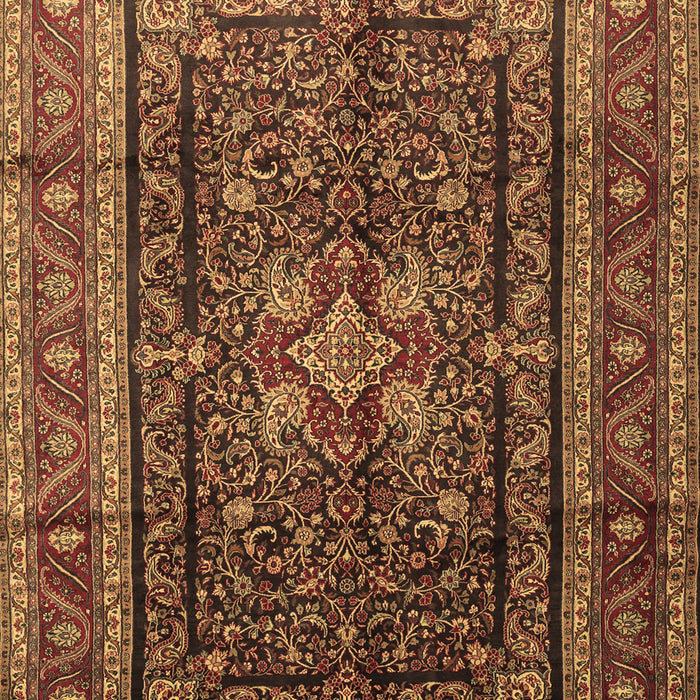 Persian Brown Traditional Rug, tr1117brn