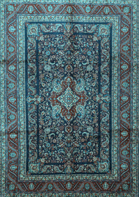 Persian Light Blue Traditional Rug, tr1117lblu