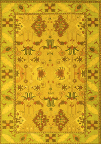 Persian Yellow Traditional Rug, tr1119yw