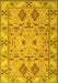 Persian Yellow Traditional Rug, tr1119yw