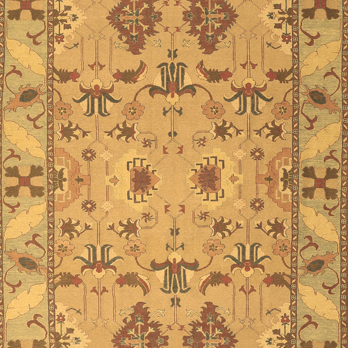 Machine Washable Persian Brown Traditional Rug, wshtr1119brn