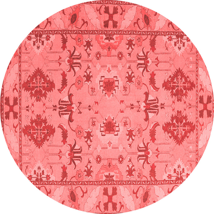 Machine Washable Persian Red Traditional Rug, wshtr1119red