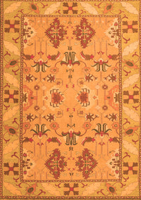 Persian Orange Traditional Rug, tr1119org