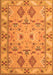 Persian Orange Traditional Rug, tr1119org