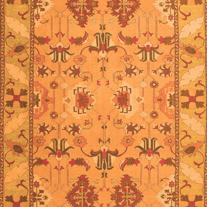 Persian Orange Traditional Rug, tr1119org