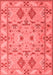 Persian Red Traditional Area Rugs