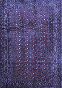 Southwestern Blue Country Rug, tr111blu