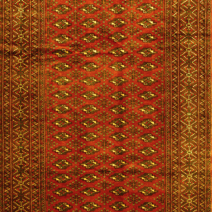 Southwestern Yellow Country Rug, tr111yw