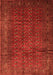 Southwestern Orange Country Rug, tr111org