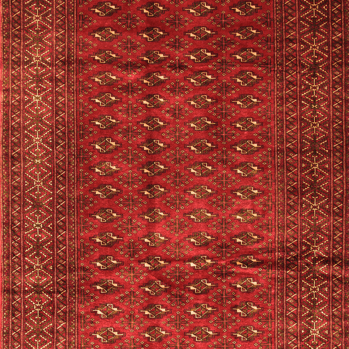 Southwestern Orange Country Rug, tr111org
