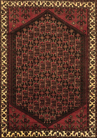 Persian Brown Traditional Rug, tr1120brn