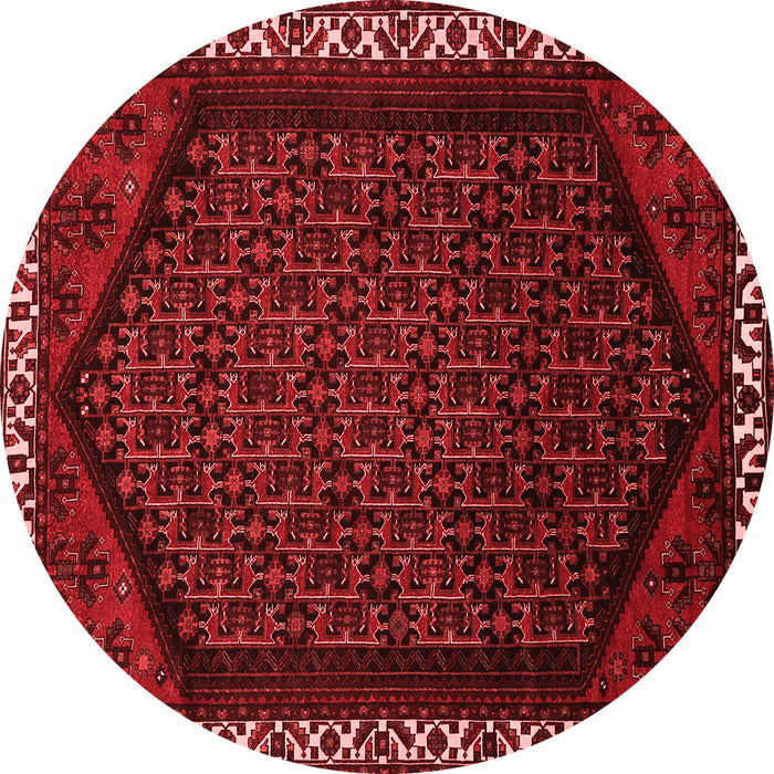 Machine Washable Persian Red Traditional Rug, wshtr1120red