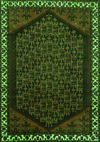 Persian Green Traditional Rug, tr1120grn