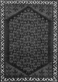 Persian Gray Traditional Rug, tr1120gry