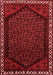 Persian Red Traditional Area Rugs