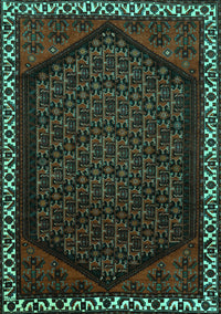 Persian Turquoise Traditional Rug, tr1120turq